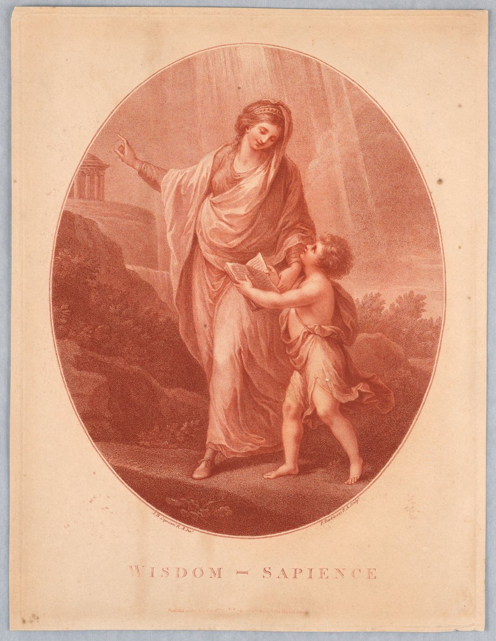 Bölcsesség – bölcsesség alkotó: Francesco Bartolozzi