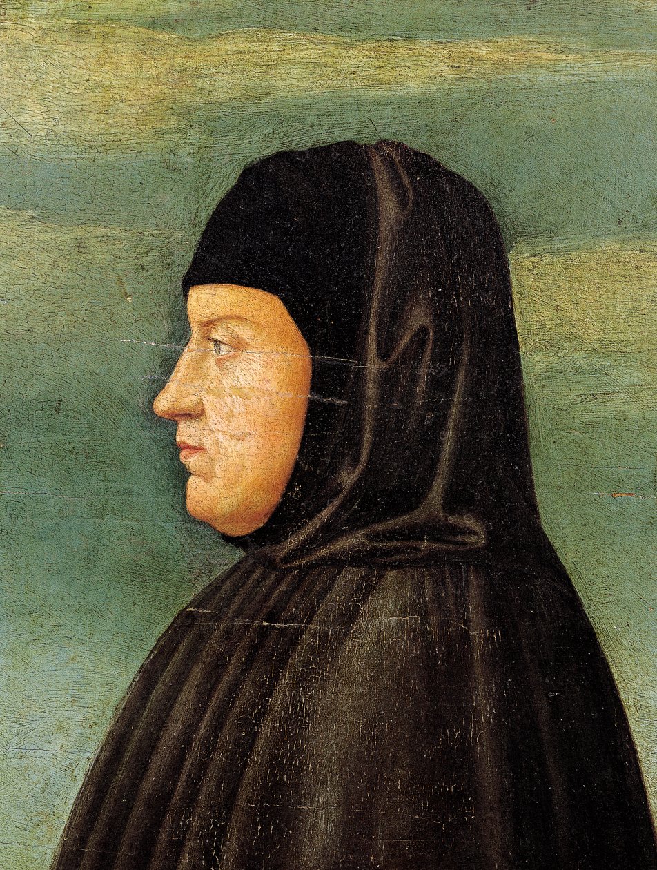 Petrarka (Francesco Petrarca) portréja (1304-74) (olaj, tábla) alkotó: Francesco Bonsignori