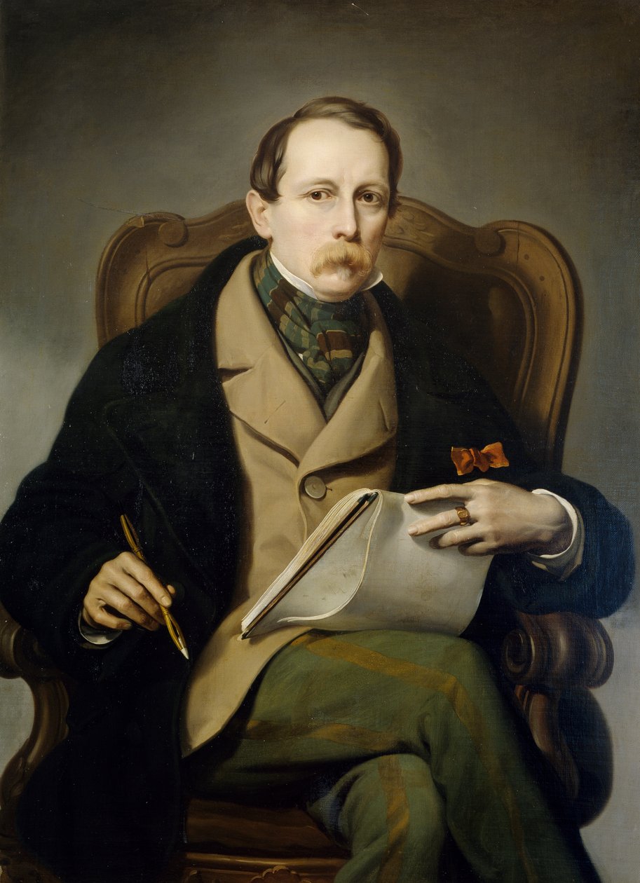 Önarckép, Francis Coghetti (1802-1875) alkotó: Francesco Coghetti