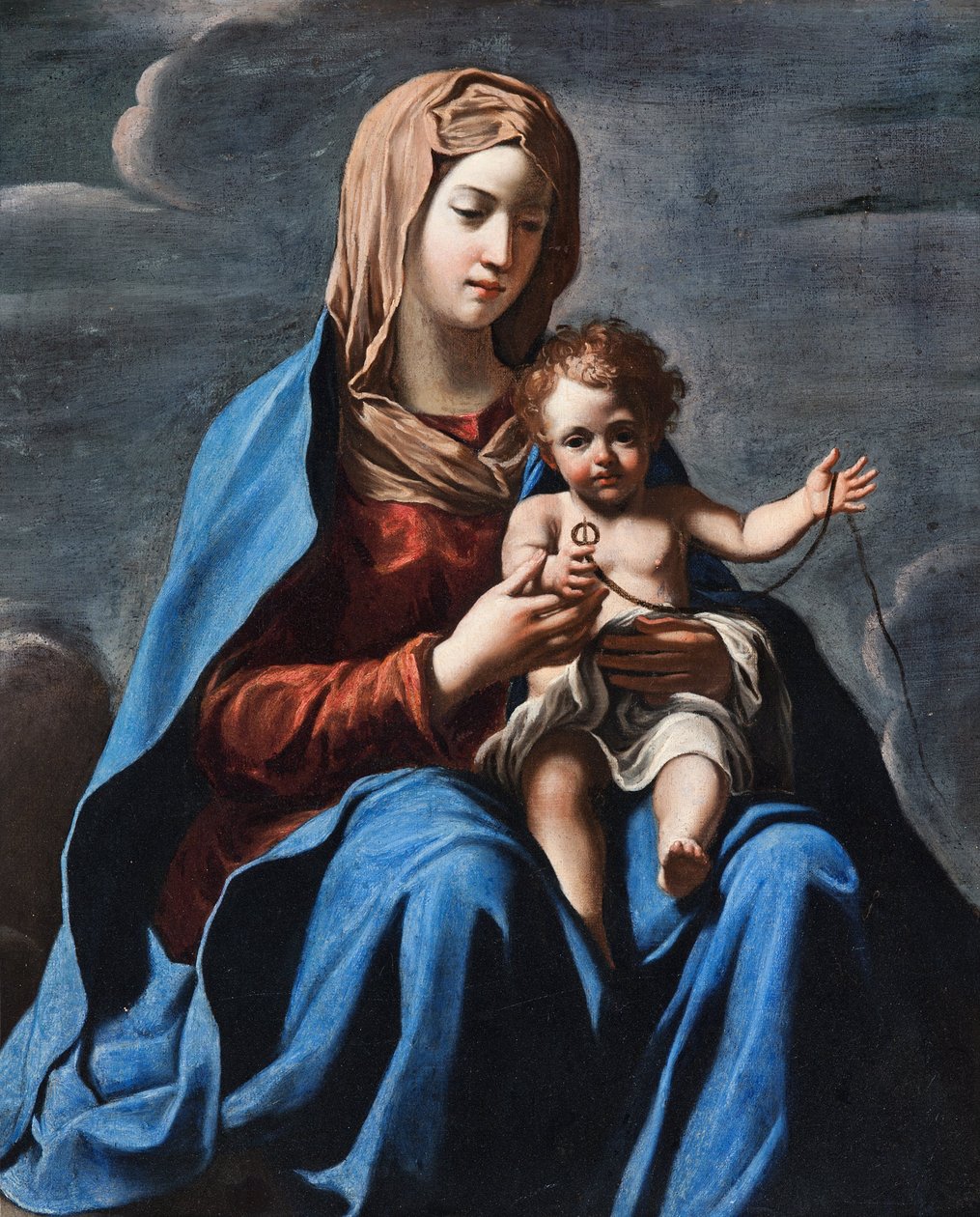 Madonna és gyermeke alkotó: Francesco Cozza