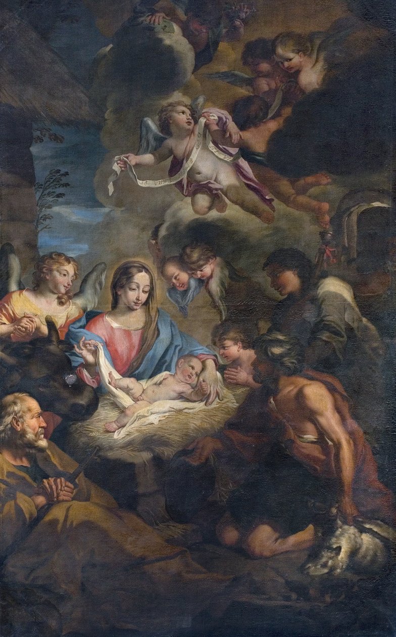 A Pásztorok imádata alkotó: Francesco Fabbrica