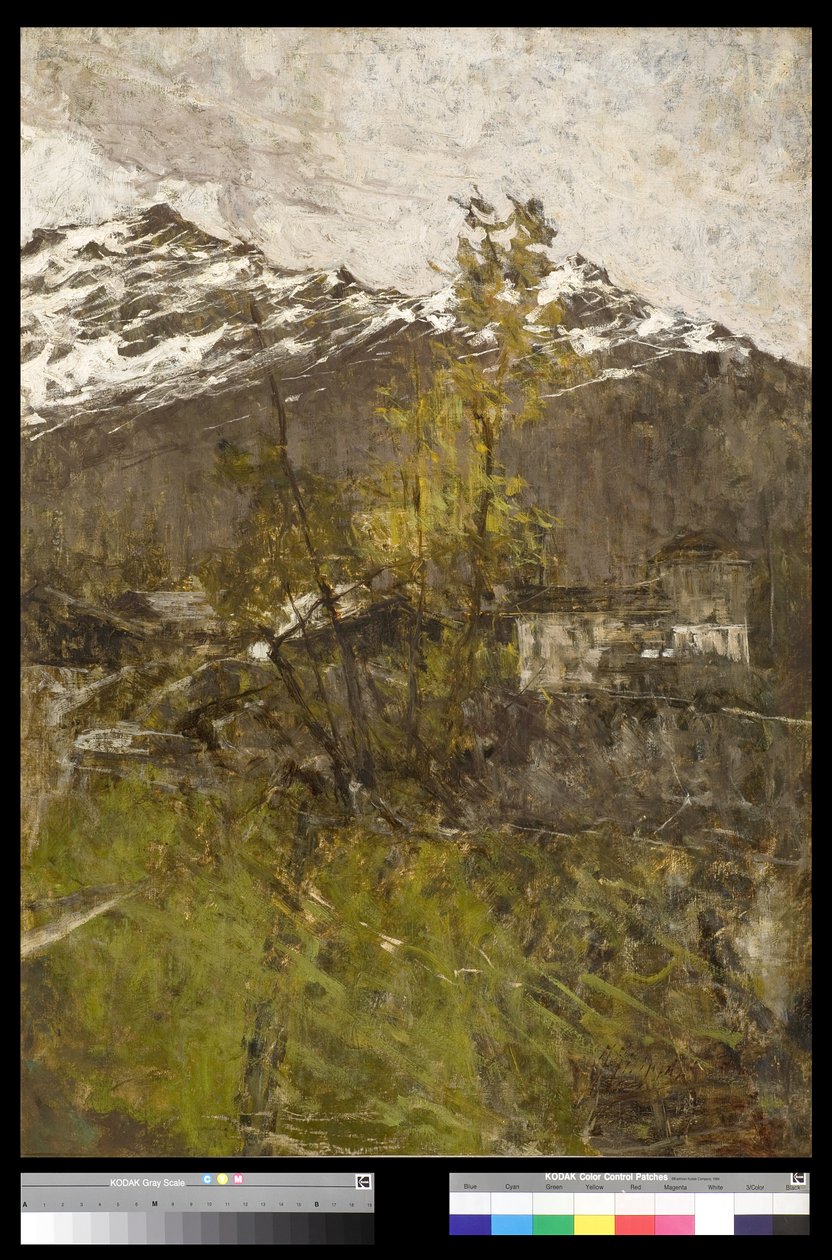 Első hó vagy táj, 1889 alkotó: Francesco Filippini