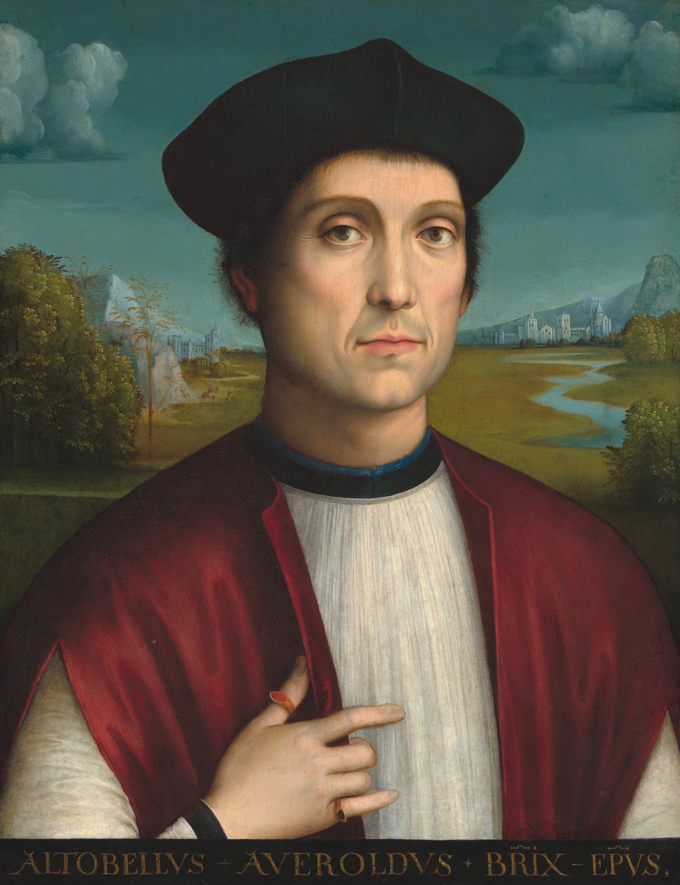 Altobello Averoldo püspök, c. 1505. alkotó: Francesco Francia