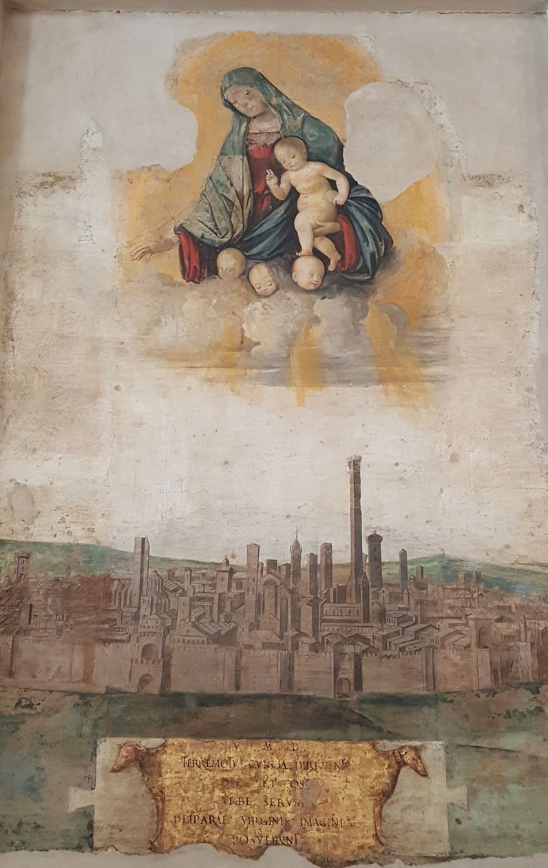 A Földrengés Szűzanyja alkotó: Francesco Francia
