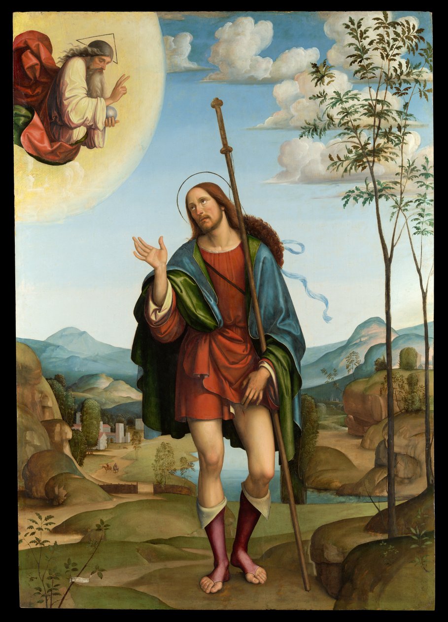 Szent Rókus alkotó: Francesco Francia