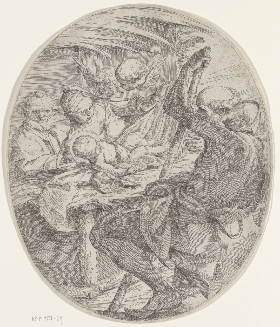 Krisztus születése alkotó: Francesco Giovane