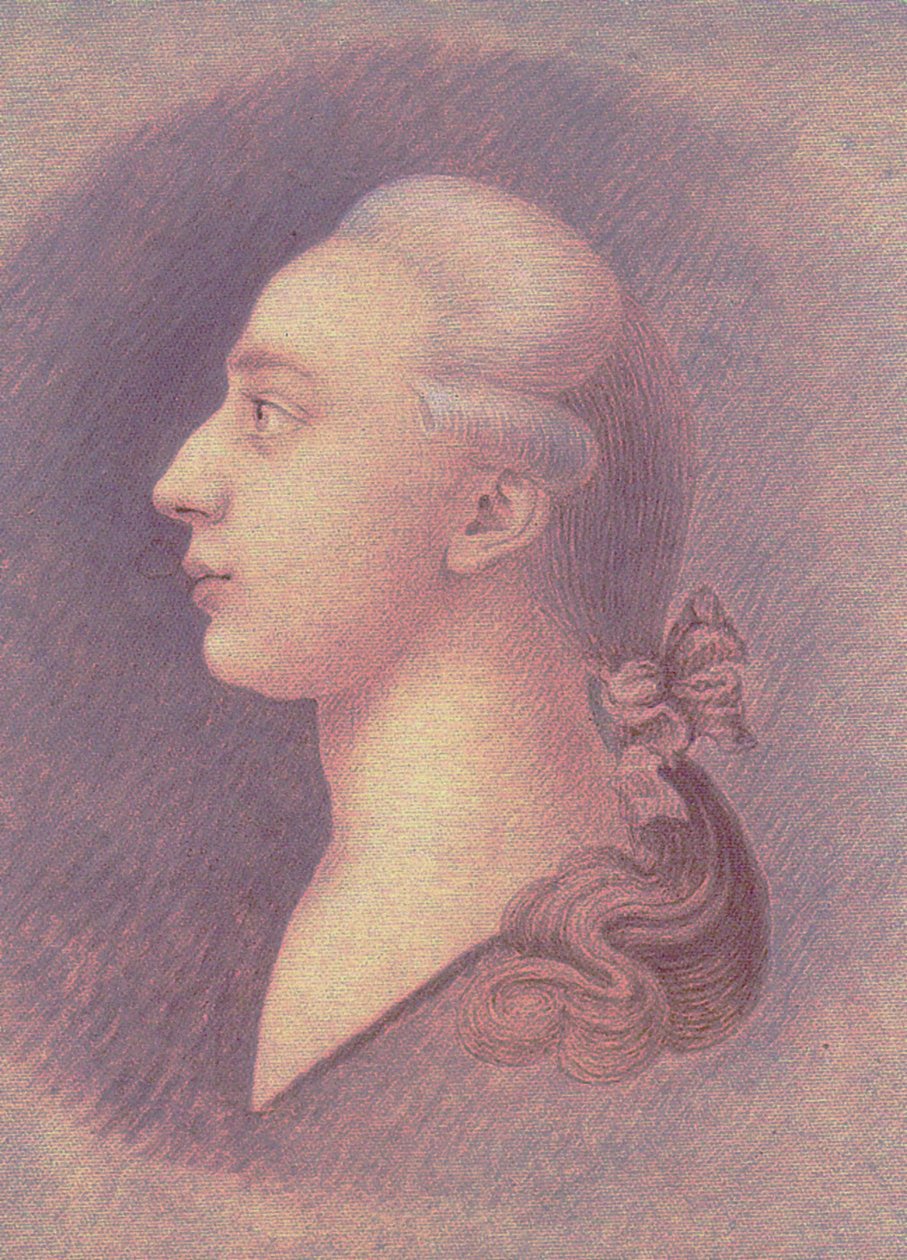 Giacomo Casanova portréja, c. 1750 alkotó: Francesco Giuseppe Casanova