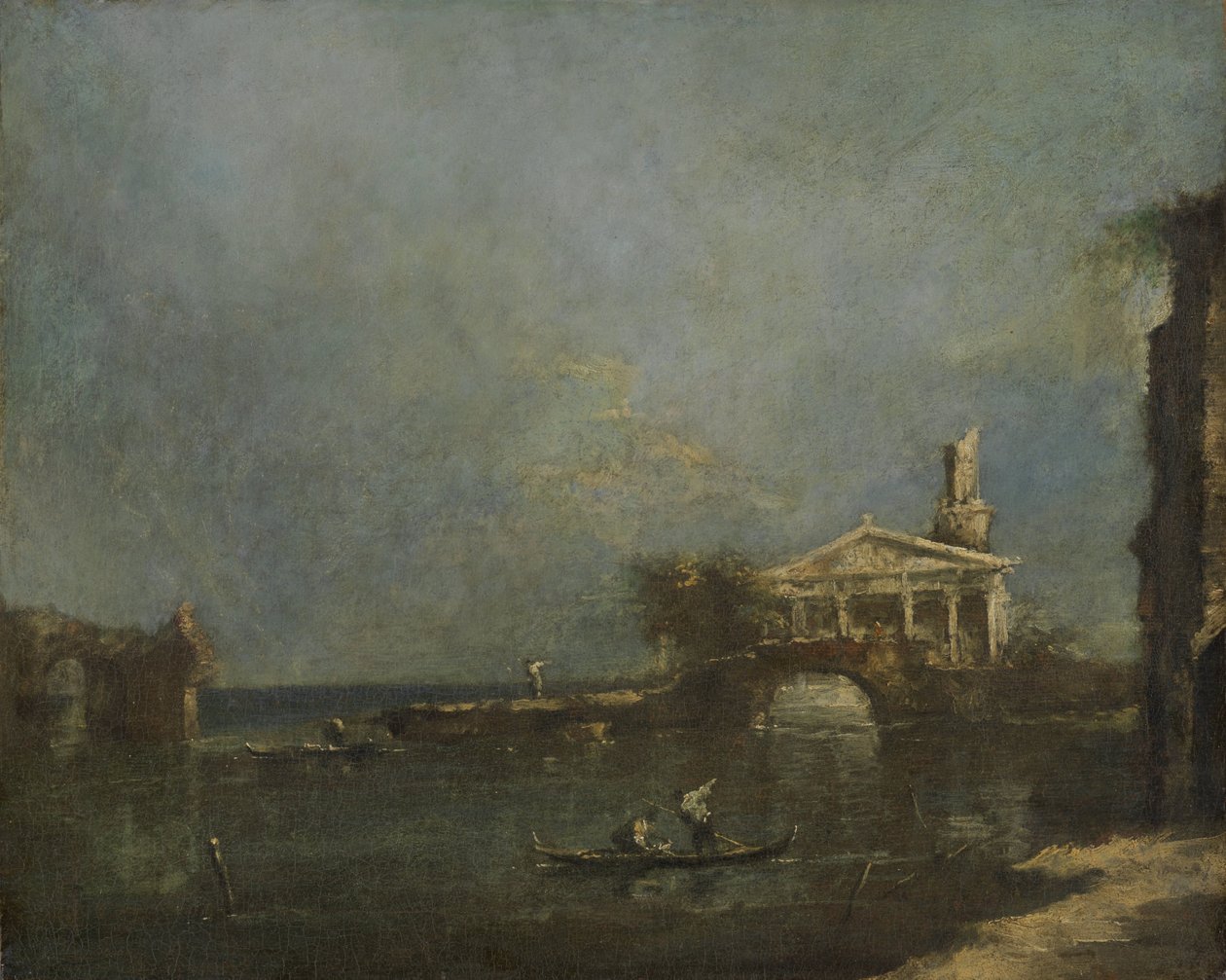 Lagúna Velence közelében alkotó: Francesco Guardi (attributed to)