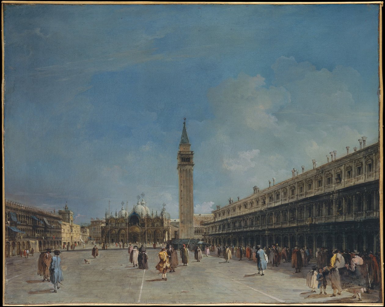 Szent Márk tér alkotó: Francesco Guardi