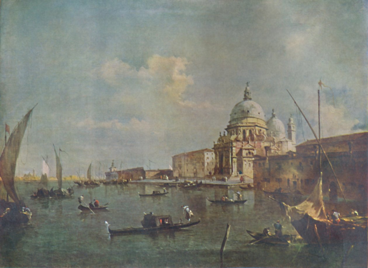 Santa Maria Della Salute, 1780-as évek, 1925. alkotó: Francesco Guardi