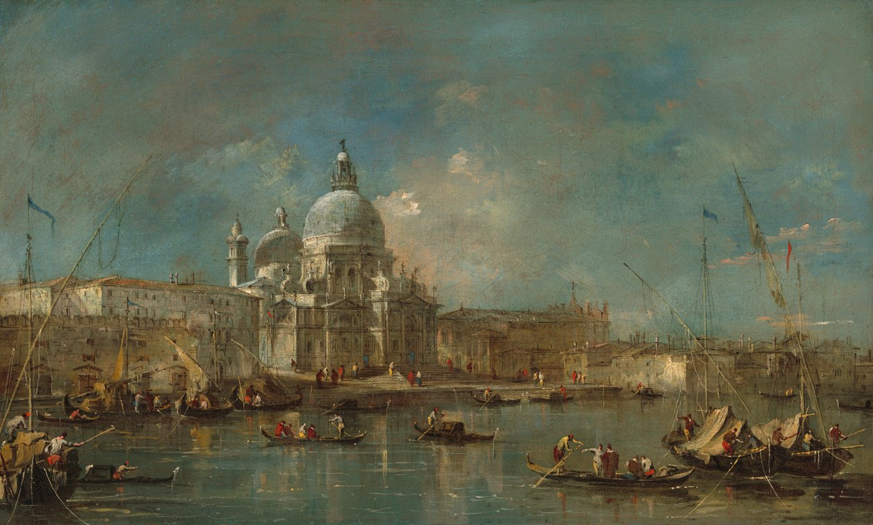 Egészségügyi Szent Mária alkotó: Francesco Guardi