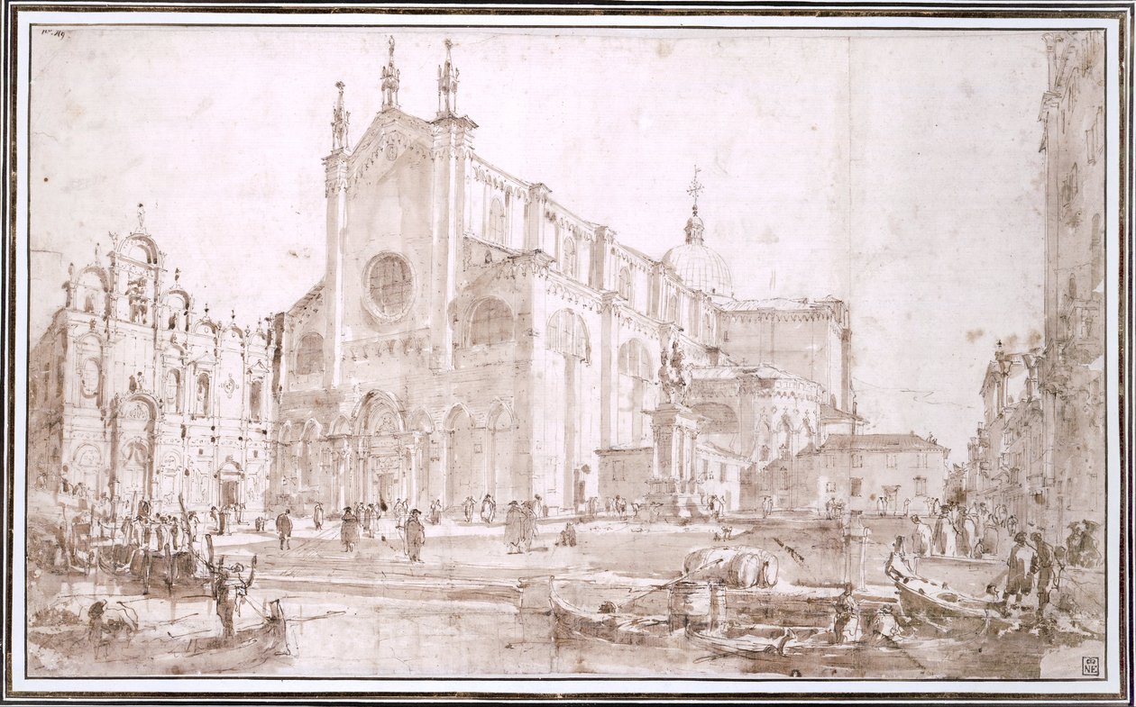 Szent János és Pál alkotó: Francesco Guardi