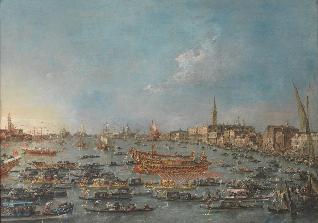 A velencei Bucintoro Fesztivál alkotó: Francesco Guardi
