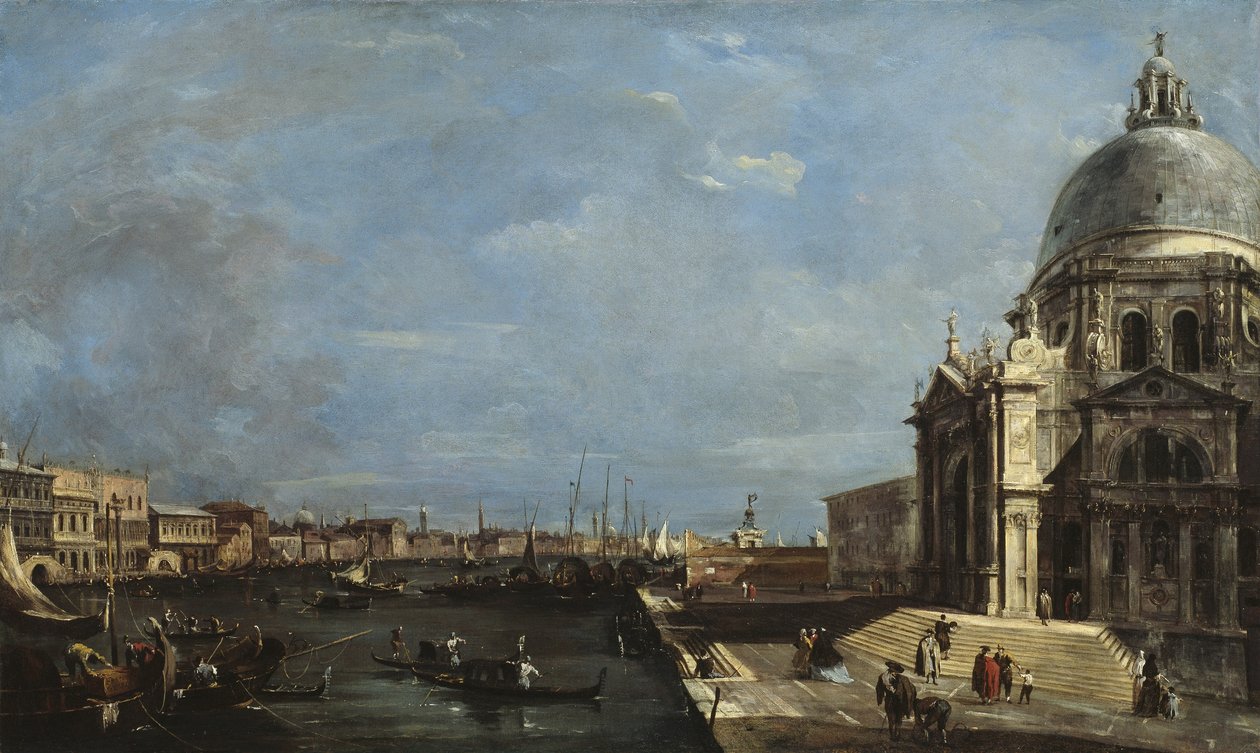 A Canal Grande, Velence, 1760 körül alkotó: Francesco Guardi