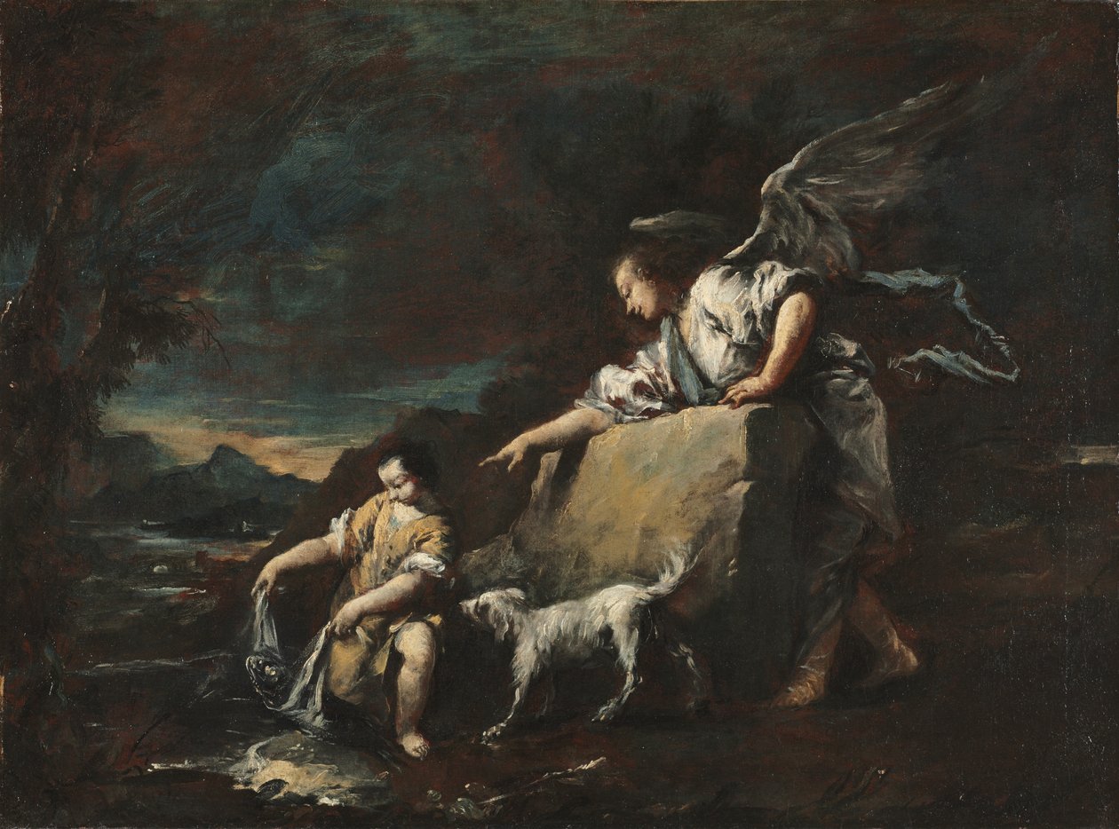 Tóbiás és az angyal alkotó: Francesco Guardi