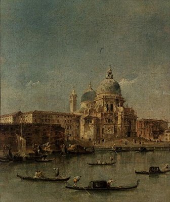 Velence, Santa Maria della Salute alkotó: Francesco Guardi