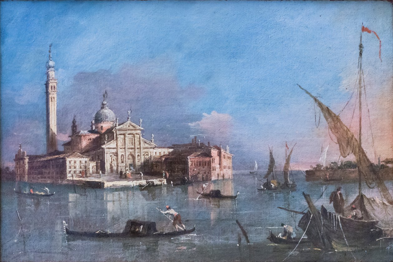 Kilátás a San Giorgio Maggiore-ra, Francesco Guardi alkotó: Francesco Guardi