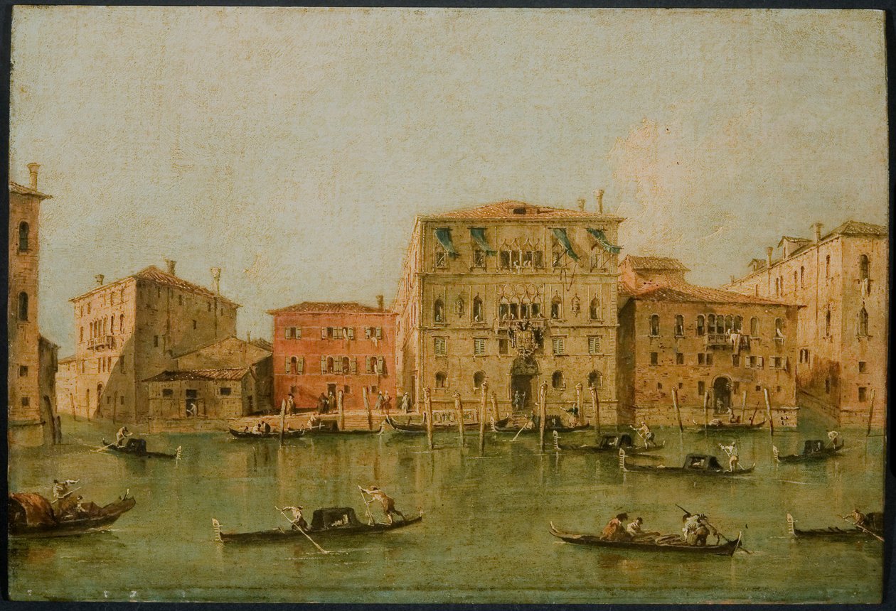 "Kilátás a Palazzo Loredan dell