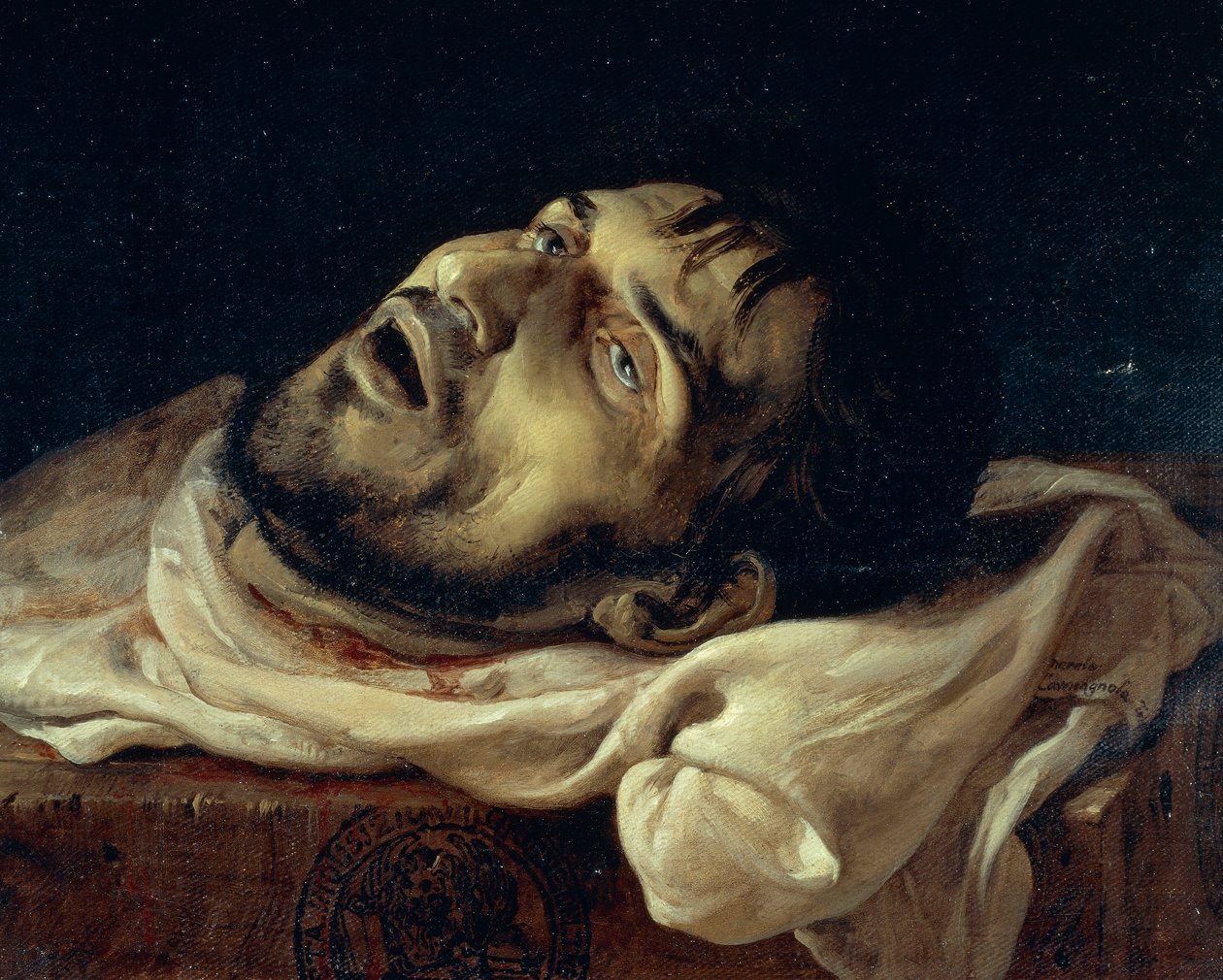 Carmagnola grófjának feje alkotó: Francesco Hayez