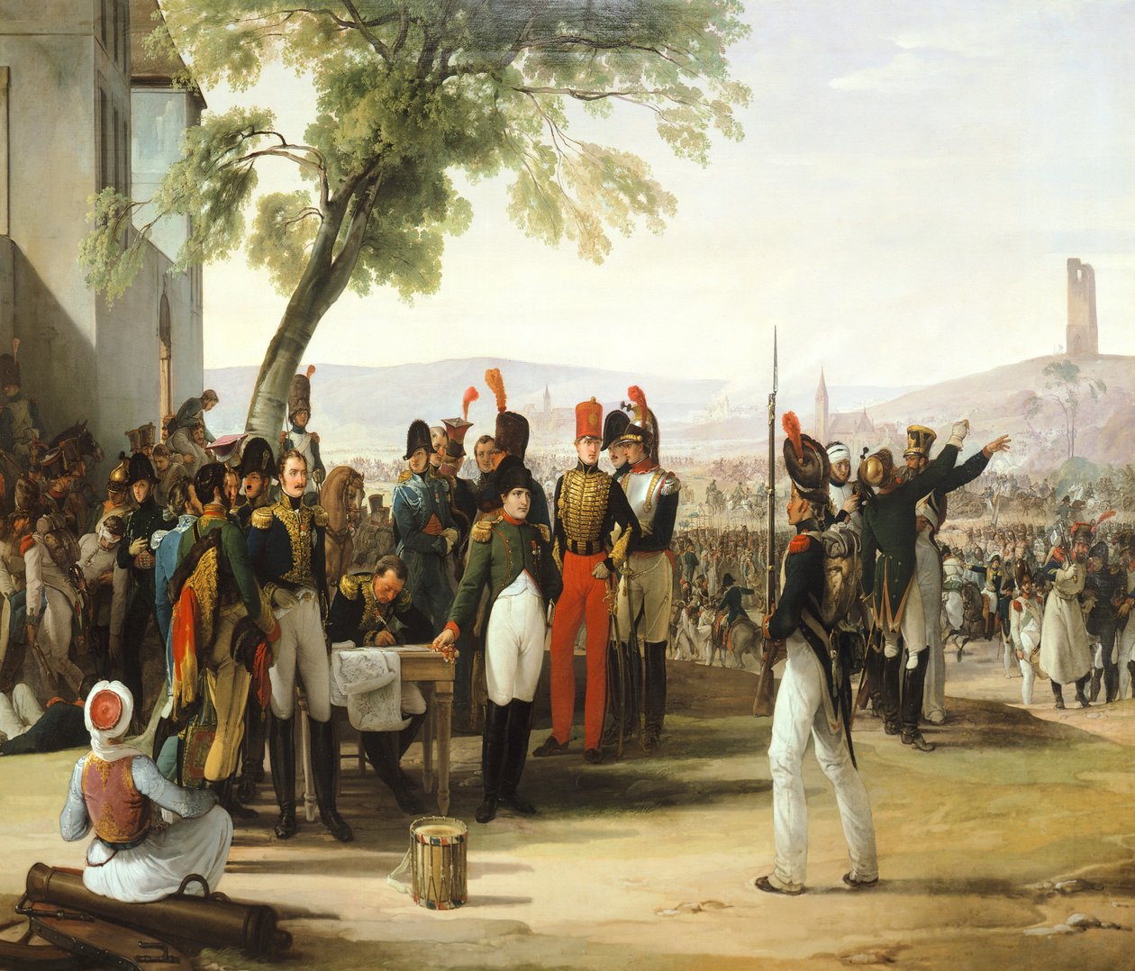 Napóleon a wagrami csata után, Francesco Hayez (1791-1882) alkotó: Francesco Hayez