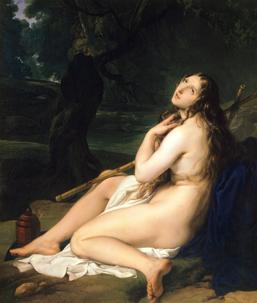 Bűnbánó Szent Mária Magdolna, Francesco Hayez (1791-1882), olaj, vászon alkotó: Francesco Hayez
