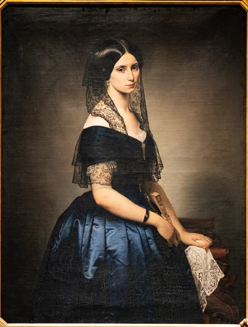 Antonietta Tarsis Basilico portréja alkotó: Francesco Hayez