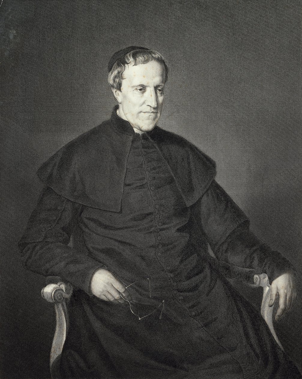 Antonio Rosmini portréja (Rovereto alkotó: Francesco Hayez