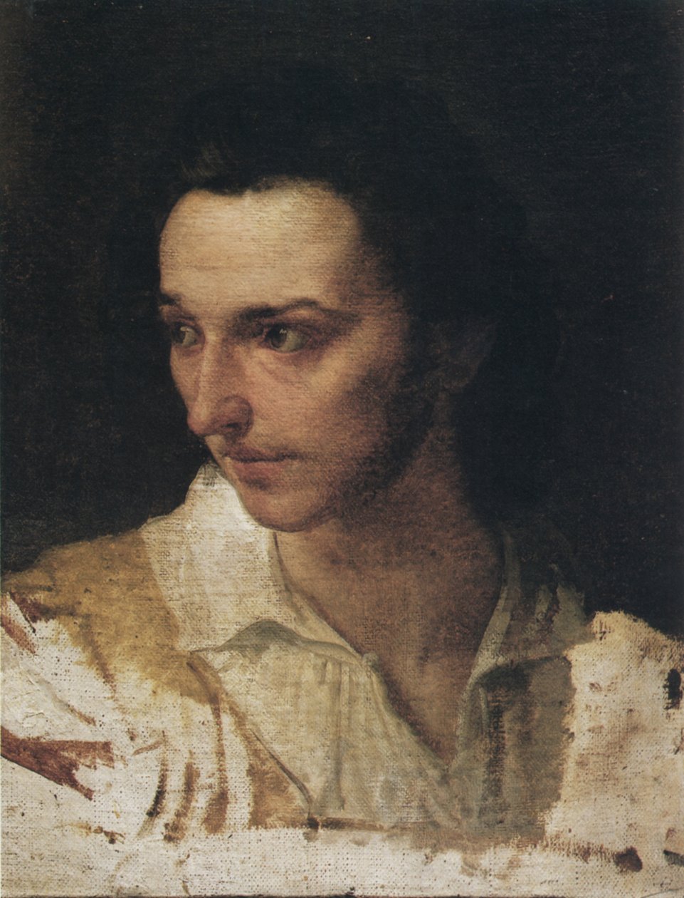 Alfonso Schiaffinati Porro gróf portréja, 1821 alkotó: Francesco Hayez