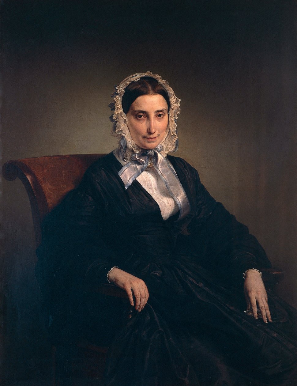 Teresa Borri (Alessandro Manzoni második felesége) portréja, Francesco Hayez (1791-1882) alkotó: Francesco Hayez