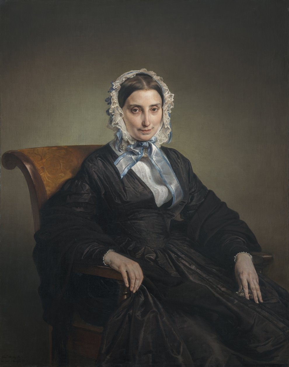 Teresa Manzoni Borri portréja Print alkotó: Francesco Hayez