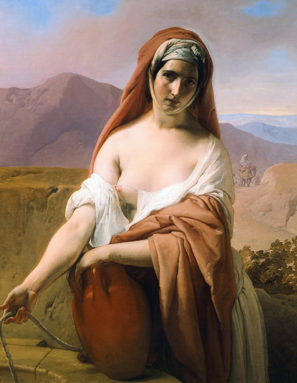 Rebecca a kútnál, 1848. alkotó: Francesco Hayez