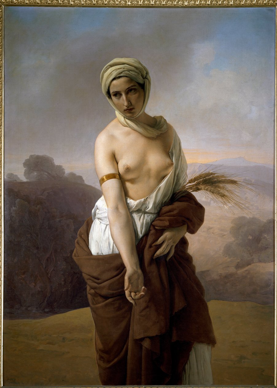 Ruth (olaj, vászon alkotó: Francesco Hayez