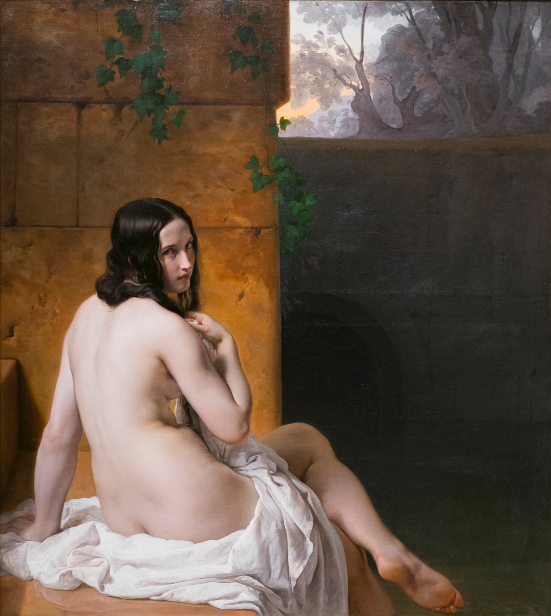 Susanna fürdés közben alkotó: Francesco Hayez