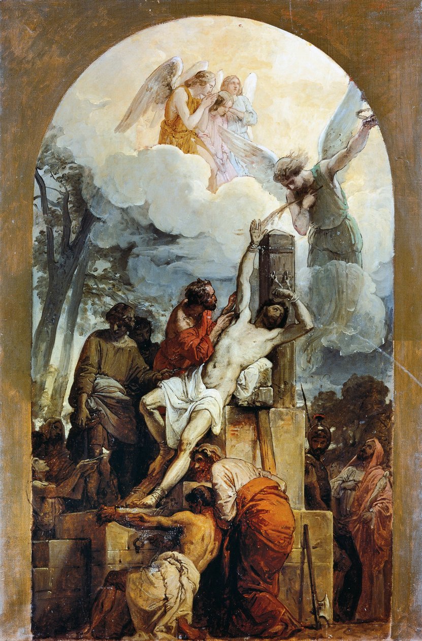 Szent Bertalan mártíromsága alkotó: Francesco Hayez