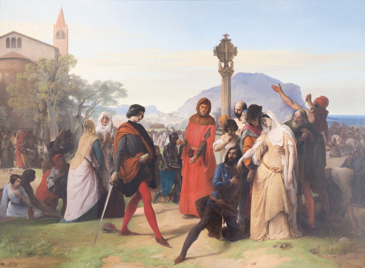 A szicíliai vesperás alkotó: Francesco Hayez