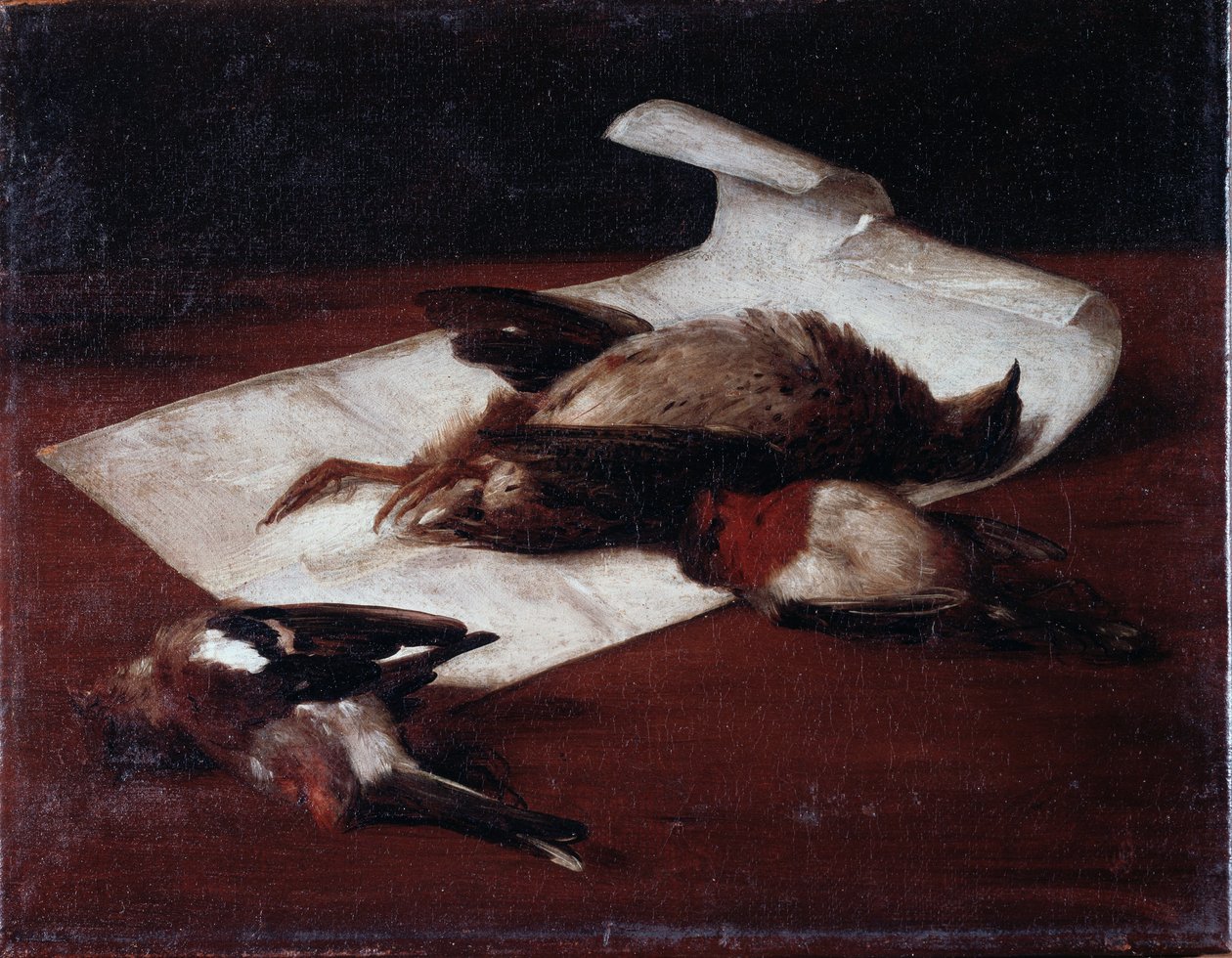 Halott játék Francesco Inganni (1793-1873) festménye 1862 Méret: 25,6x33,2 cm Gének, Modern Művészetek Galériája, 184. sz. alkotó: Francesco Inganni