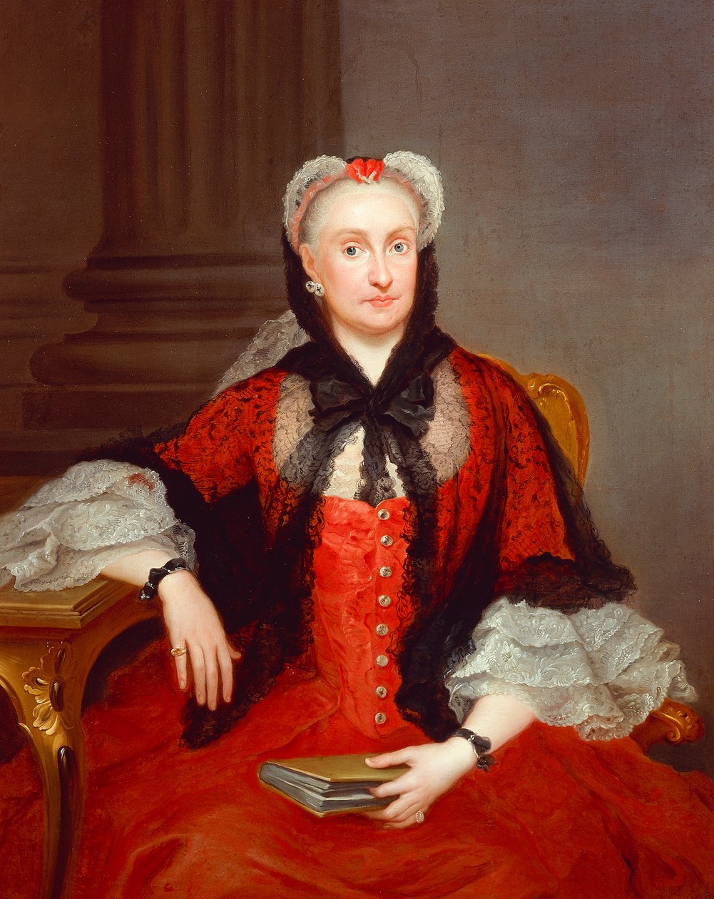 Maria Amalia szász portréja (Drezda alkotó: Francesco Liani