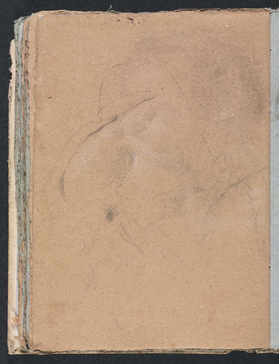 Verona vázlatfüzet: Megfejthetetlen forma 60. oldal, 1760. alkotó: Francesco Lorenzi