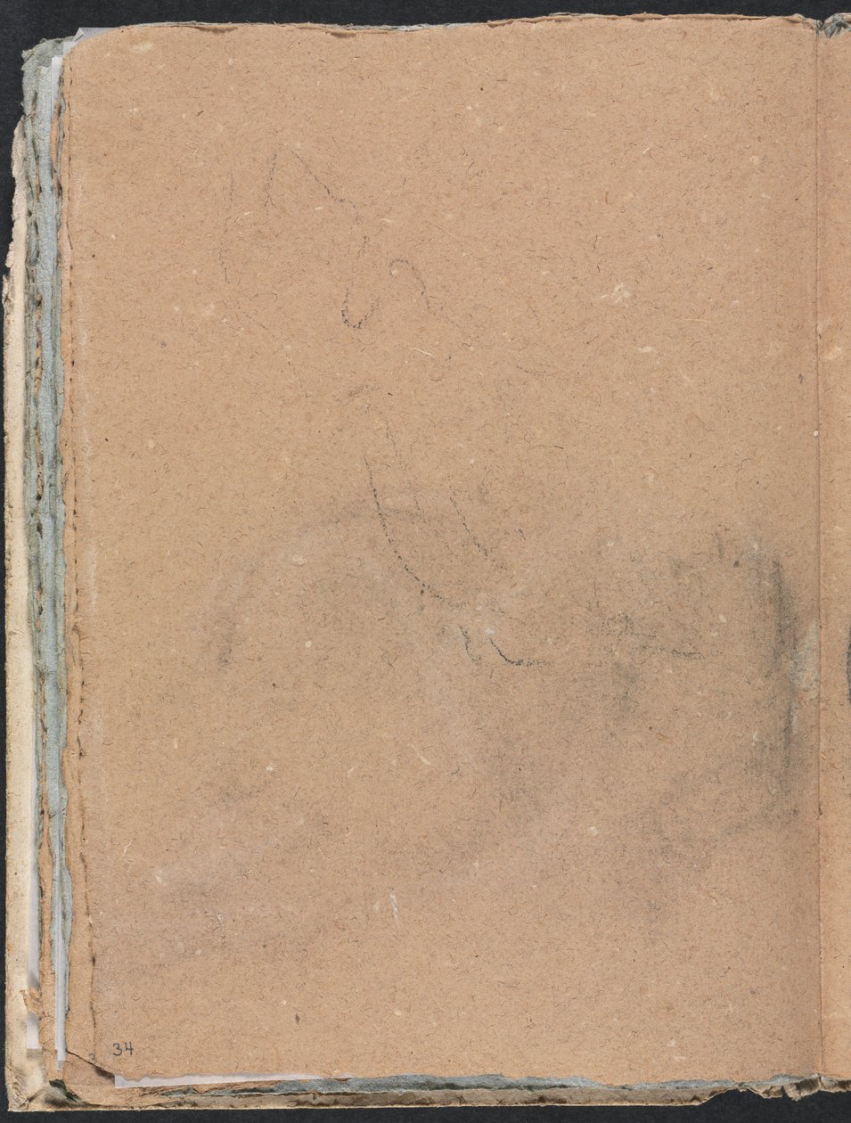 Verona Vázlatfüzet: Megfejthetetlen forma 34. oldal, 1760. alkotó: Francesco Lorenzi