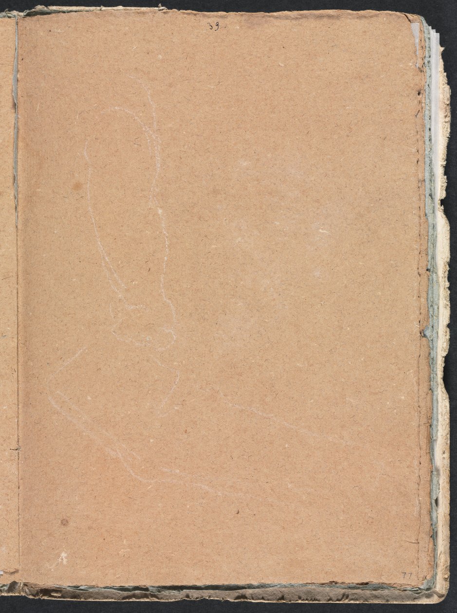 Verona Vázlatfüzet: Megfejthetetlen forma 77. oldal, 1760. alkotó: Francesco Lorenzi