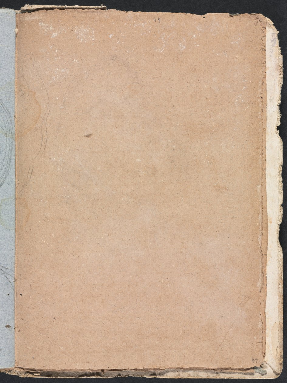 Verona vázlatfüzet: Megfejthetetlen forma 97. oldal, 1760. alkotó: Francesco Lorenzi