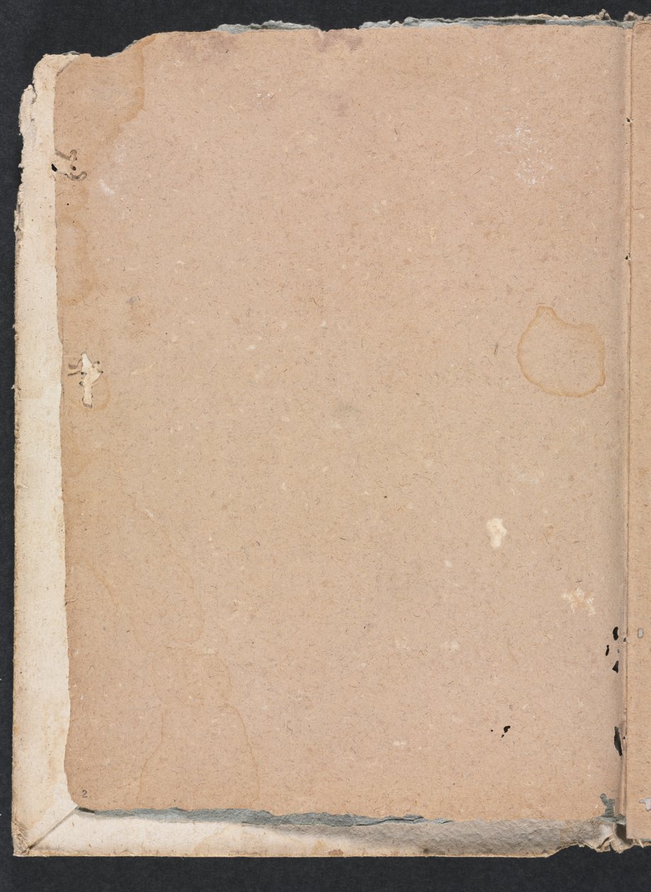 Verona vázlatfüzet: 2. oldal, 1760. alkotó: Francesco Lorenzi