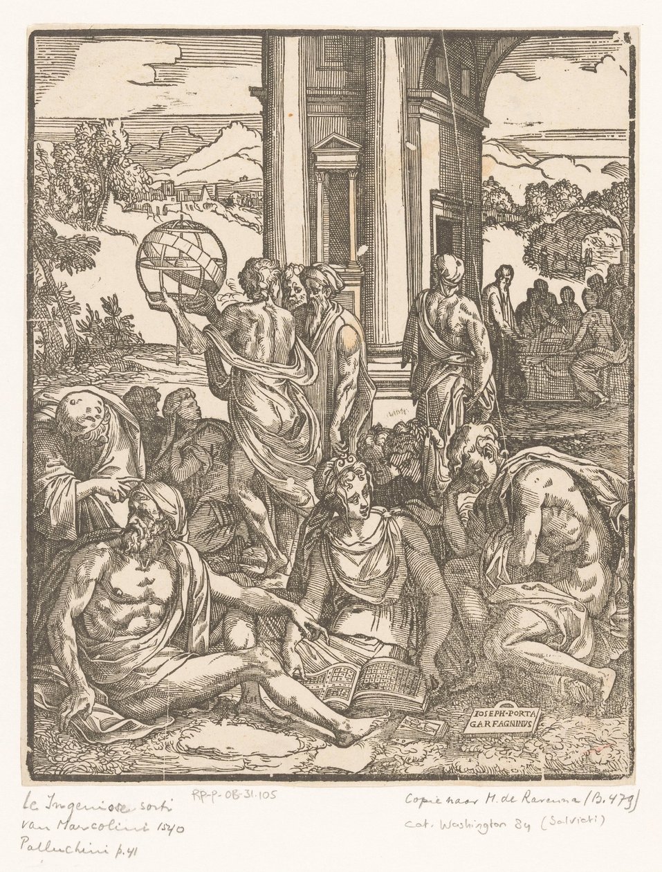 Tuin der gedachten Gondolatok kertje alkotó: Francesco Marcolini (possibly)