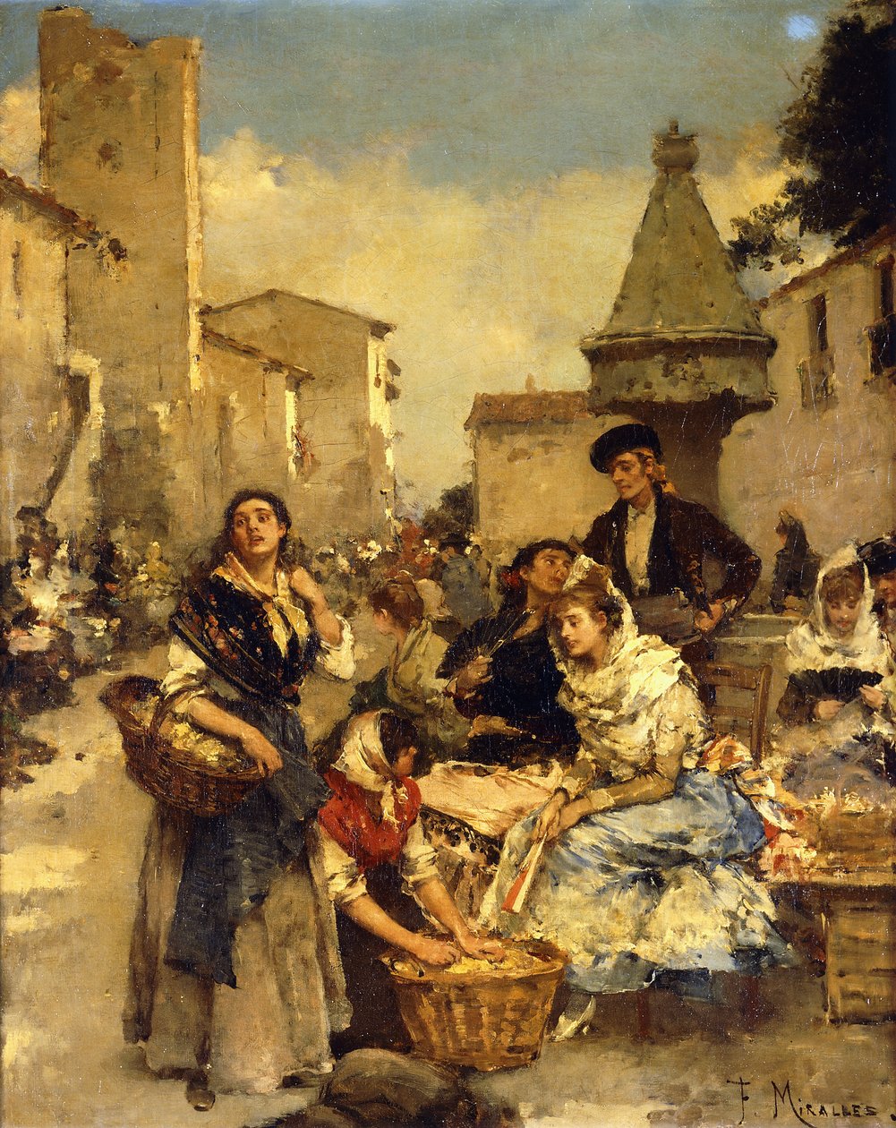 A piacon, alkotó: Francesco Miralles Galaup