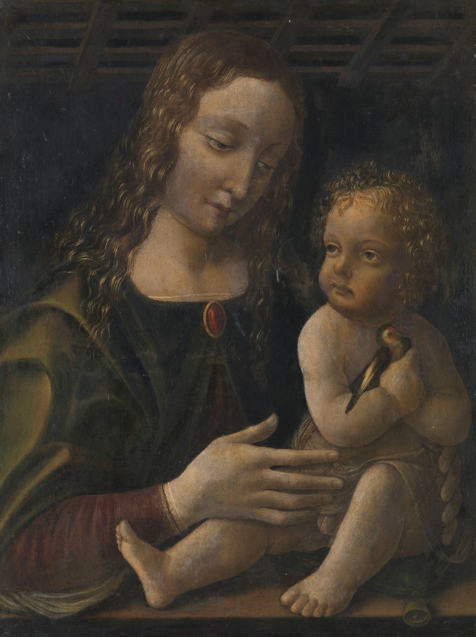 Szűz és Gyermek alkotó: Francesco Napoletano (attributed to)