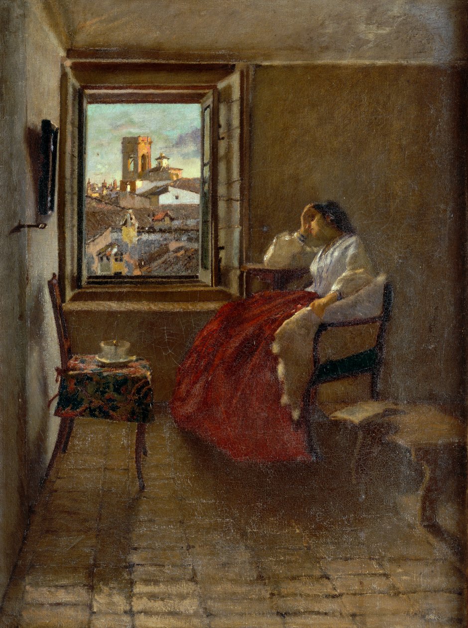 Lábadozás alkotó: Francesco Netti
