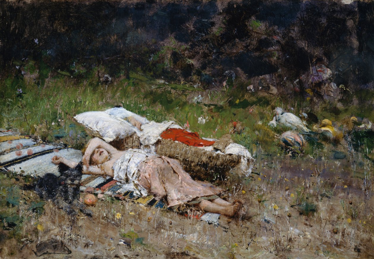 Fészekalja alkotó: Francesco Paolo Michetti