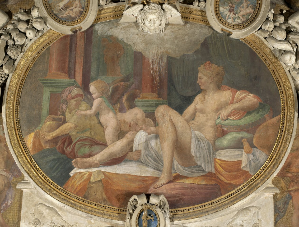 Danae alkotó: Francesco Primaticcio