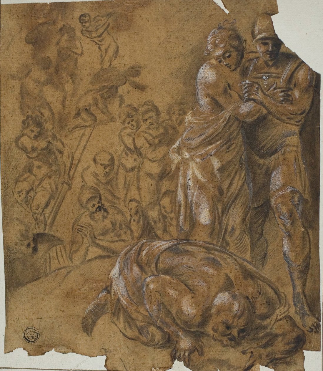 Agamemnon visszatérése alkotó: Francesco Primaticcio