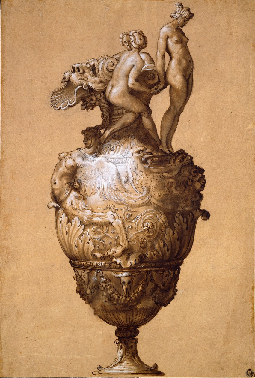 Ewer tervezése, 16. század közepe alkotó: Francesco Salviati